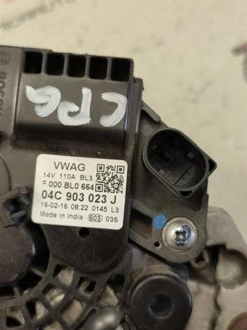 ALTERNATORE SKODA Citigo 1° Serie 04C903023J CPG benzina 999 (11) - Foto 3