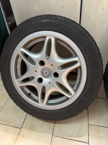 Treno ruote invernali Smart Fortwo 450 – Bridgestone Blizzak + cerchi originali - Foto 7