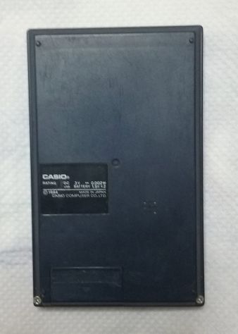 CONSOLE PORTATILE VINTAGE CASIO CG-83 - Anno 1984 -  (Rarissimo) - Foto 2