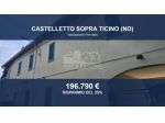 Immobile in asta di 230 m², box auto in vendita a Castelletto Sopra Ticino