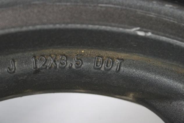 KYMCO DINK 50 42601KEB7E0EHJA CERCHIO RUOTA POSTERIORE 12X3.5 07 - 13 REAR WHEEL - Foto 3