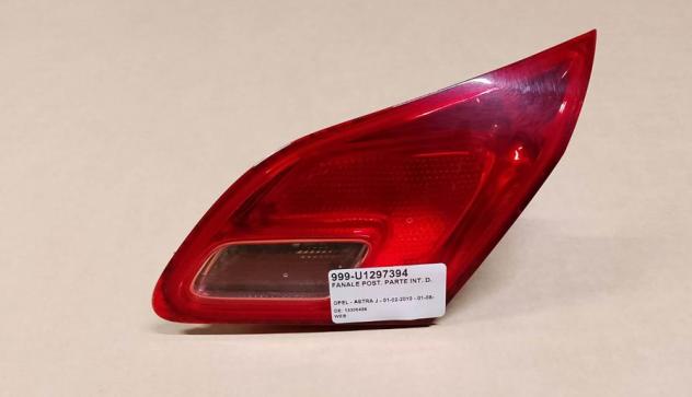 FANALE POST. PARTE INT. DX - Berlina 999-U1297394 Parti elettriche  Fanaleria  Fanali  Fanale post. dx. OPEL - ASTRA J - 01-02-2010 - 01-08-2012, OPEL