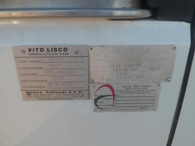 Fiat Ducato medio alto frigo coibentato - Foto 9