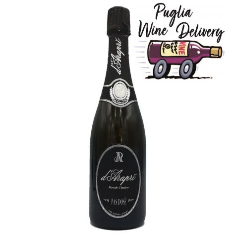 Vino Spumante Puglia D'Araprì Metodo Classico Pas Dosè