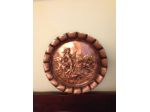 Piatto decorativo in rame