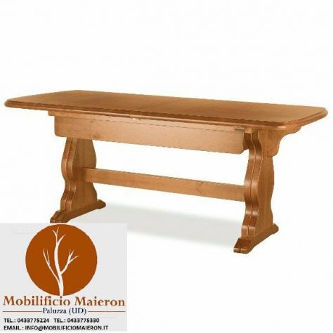 Mobili in Legno Rustici Country Tavolo Allungabile 160/250 Nuovi Non Usati - Foto 2