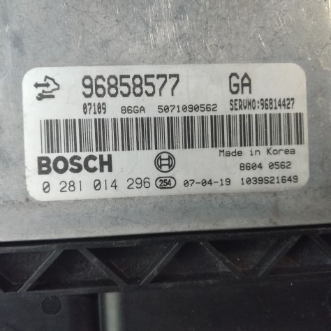 Centralina motore Opel Antara 96858577 GA 0281014296 CENTRALINA ECU DAEWOO CAPT - Foto 4