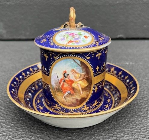 Tazzina Blu con Coperchio - Foto 2