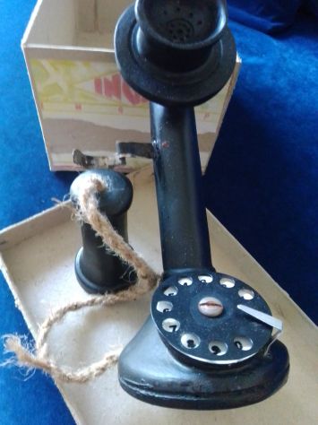 Raro giocattolo INGAP anni 30/40 telefono a cornetta