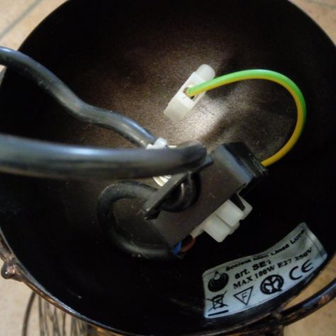LAMPADARIO A CAMPANA E27 - Foto 4