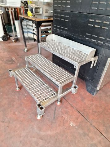 SCALETTE INOX PER IMPASTATRICE USATE - Foto 2