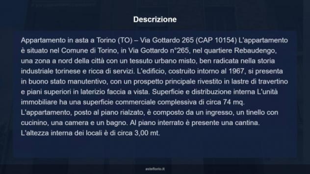 Immobile in asta di 74 m² in vendita a Torino - Foto 14