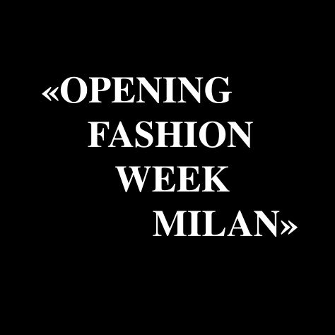STAGE – MILANO FASHION WEEK SETTEMBRE 2026