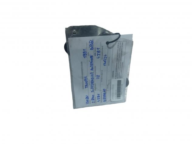 DIFFERENZIALE ANTERIORE ISUZU Trooper 1° Serie 4JB1 4JB1-TC Diesel 2800 (8490)