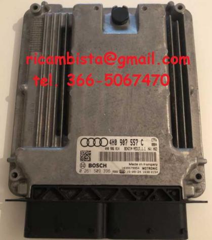 4H0907557C Audi A8 centralina motore Bosch