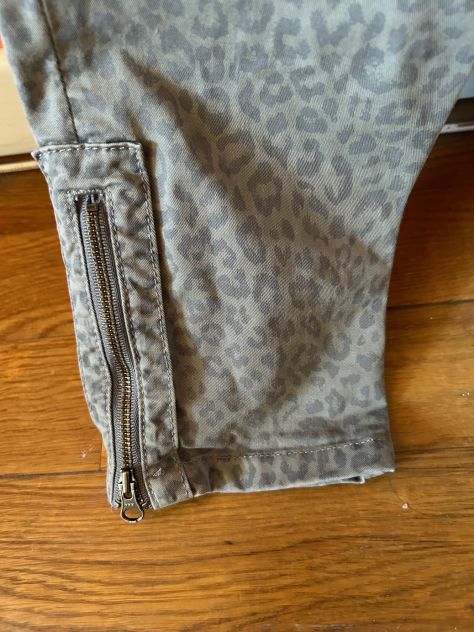 Pantaloni Max &amp; Co cotone elasticizzato 42 leopardati - Foto 9