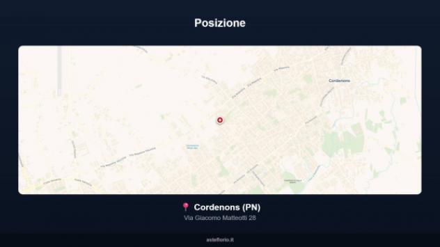 Immobile in asta di 13 m² in vendita a Cordenons - Foto 6