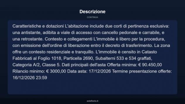 Immobile in asta di 103 m² in vendita a Roma - Foto 4