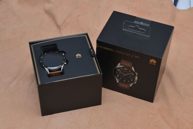 HUAWEI Smartwatch Watch GT 2(46mm), Marrone (Pebble Brown) Nuovo - Foto 2
