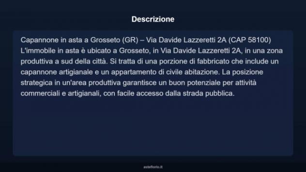 Immobile in asta di 200 m² in vendita a Grosseto - Foto 4