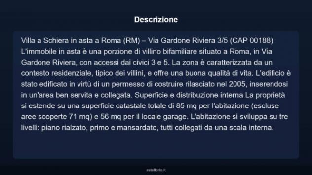 Immobile in asta di 85 m² in vendita a Roma - Foto 4