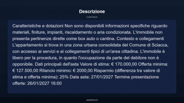Immobile in asta di 155 m² in vendita a Sciacca - Foto 5