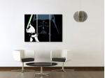 QUadro moderno Star Wars Skywalker dipinto a mano