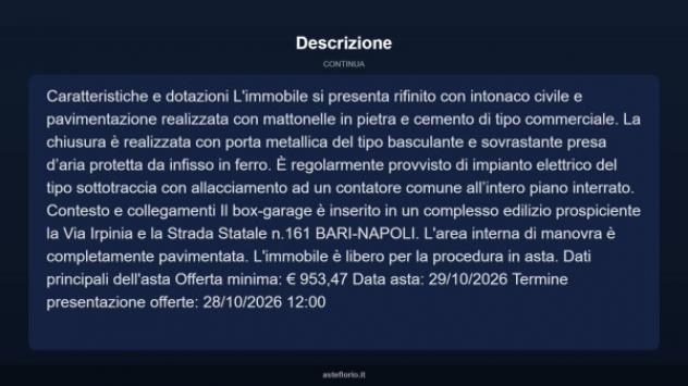 Immobile in asta di 14 m² in vendita a Ordona - Foto 6