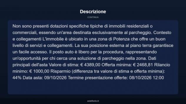 Immobile in asta di 12 m² in vendita a Potenza - Foto 10