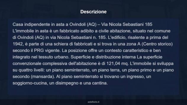 Immobile in asta di 121 m² in vendita a Ovindoli - Foto 12