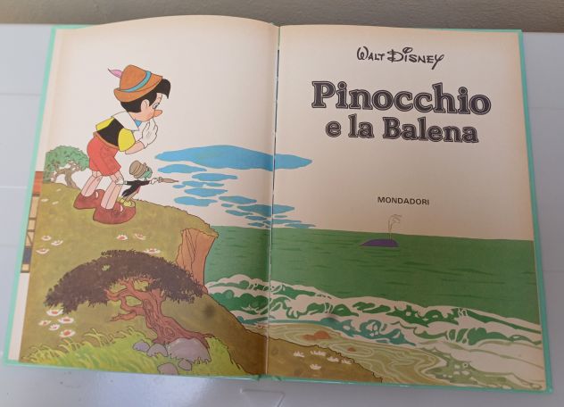 Pinocchio e la Balena" di Walt Disney, 1^ Ed. 1980. - Foto 7