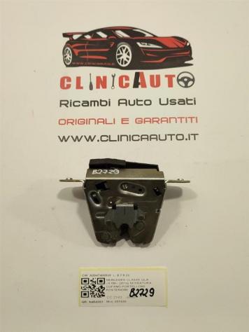 SERRATURA COFANO POSTERIORE MERCEDES GLA Serie A2047400535 (13) - Foto 2