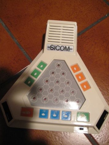 GIOCO ELETTRONICO DIDATTICO SICOM -16 ANNI '80 MADE IN JAPAN