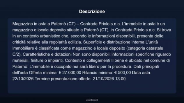 Immobile in asta di 150 m² in vendita a Paternò - Foto 5