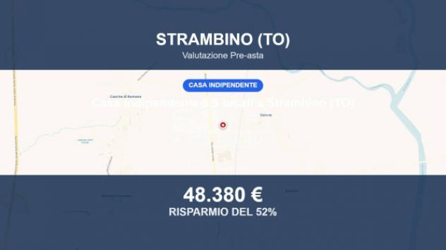 Immobile in asta di 127 m² in vendita a Strambino