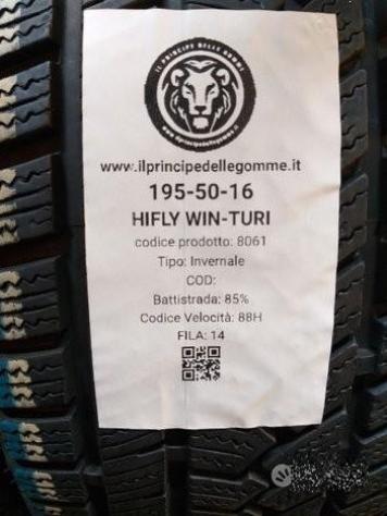 4 gomme 195 50 16 hifly a8061 - Foto 2