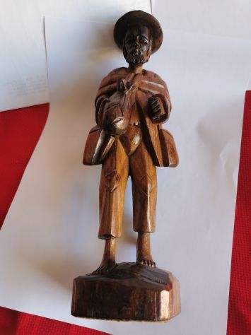 STATUINA  ( LEGNO  MASSELLO ) - Foto 3