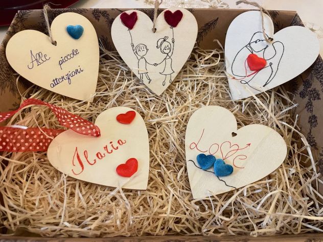 Cuori in legno
