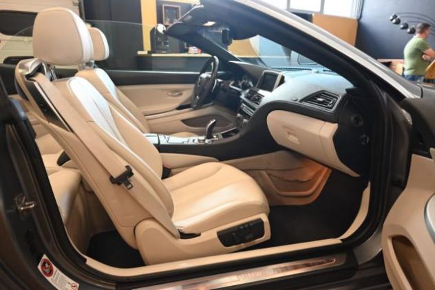 BMW 640 i CABRIO FUTURA AUTO NAVI 19"FULL PELLE TEL CRUISE rif. 23931205 - Foto 10