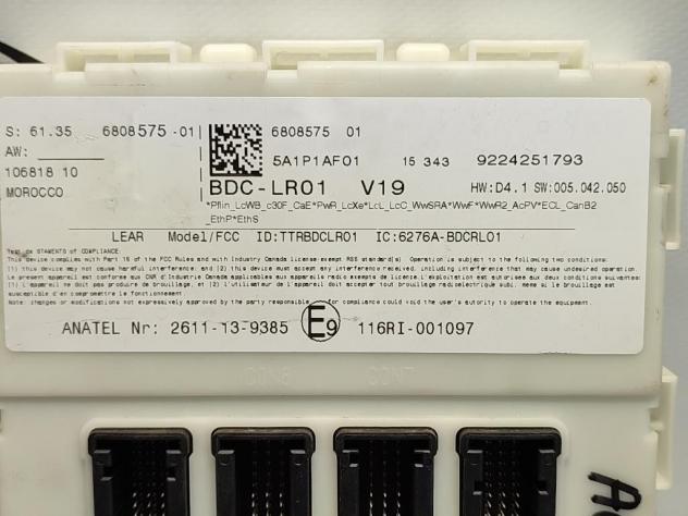 SCATOLA PORTA FUSIBILI BMW Serie 2 Active Tourer (F45) 6808575 B47C20A diesel 1995 (1418) - Foto 2