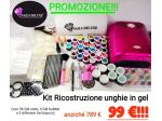 NUOVO! Kit Ricostruzione Unghie Gel