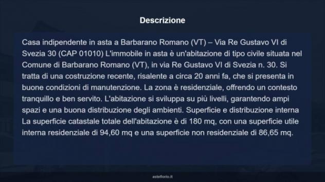 Immobile in asta di 180 m² con più di 5 locali in vendita a Roma - Foto 18