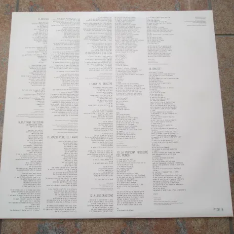 MADAME - Disincanto - FIRMATO - LP Trasparente - SOLO CONSEGNE - Foto 3