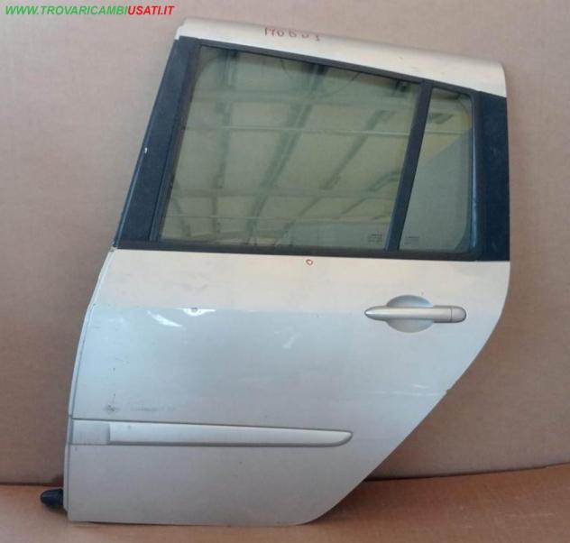 PORTA POST.S. ARGENTO C/A. e S. (GRAN MODUS) 999-U65748 Carrozzeria  Lamierati esterni  Porte  Porta post. sx. RENAULT - MODUS - 01-10-2004 - 01-02-20