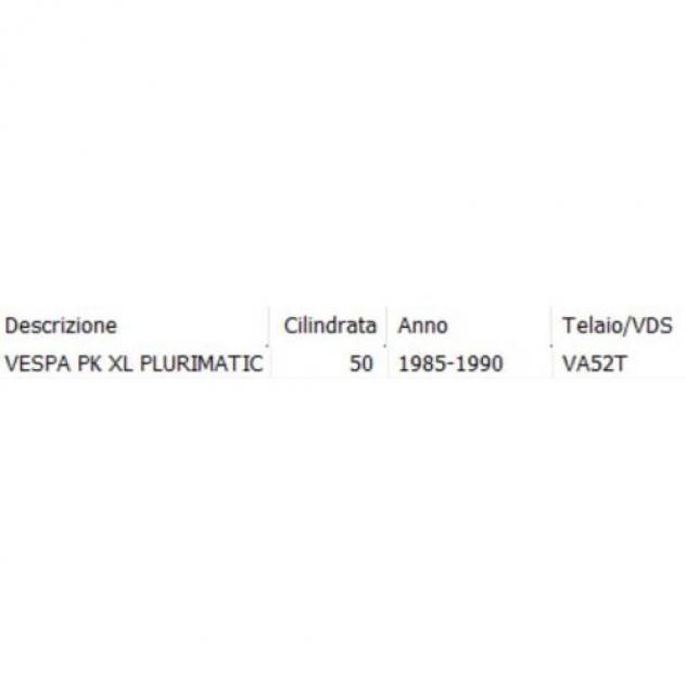 Semipuleggia Vespa PK XL Plurimatic 50 cc - 285269 - Foto 3