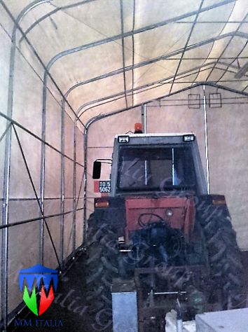 Tendostrutture Tendoni Uso Provvisorie e temporanee 8,0 x 12,0 x 3,0 pvc 720 - Foto 4