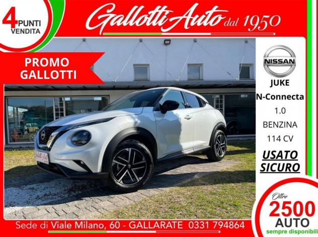 Nissan Juke 1.0 DIG-T 114 Dct N-Connecta