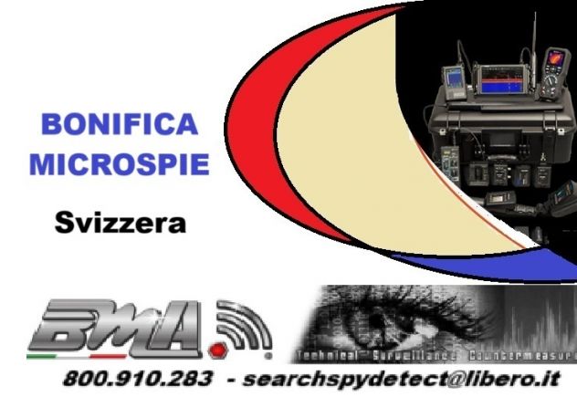 π Bonifica Microspie Ticino (Tessin) β Servizi TSCM Professionali in Svizzera