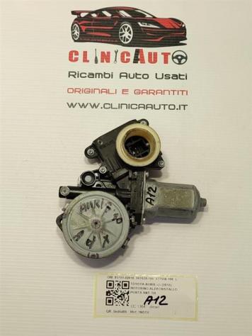 MOTORINO ALZAVETRO ANTERIORE DESTRA TOYOTA Auris 2° Serie 85701-02010 961920-100 977556-106 (10)