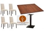 Set Sedie Tavoli Sondrio Stile Moderno Per Bar Ristorante Pizzerie Pub